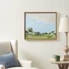 Across The Plains 2 Abstract Landscape Framed Canvas Wall Art