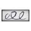 Abstract Ambit Framed Glass Wall Art