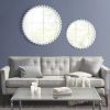 Marlowe Mirror Beaded Round Wall Mirror 36"D