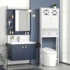 FCH Double Door Fork Toilet Cabinet White